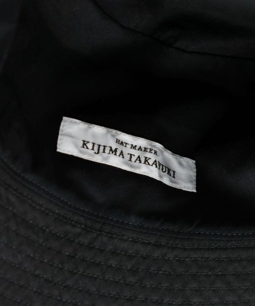 KIJIMA TAKAYUKI(キジマタカユキ)】 VENTILE BUCKET HAT