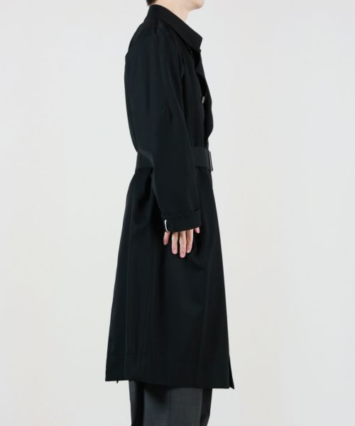 OVERCOAT(オーバーコート)】FROZEN GABARDINE TRENCH COAT｜PARIGOT