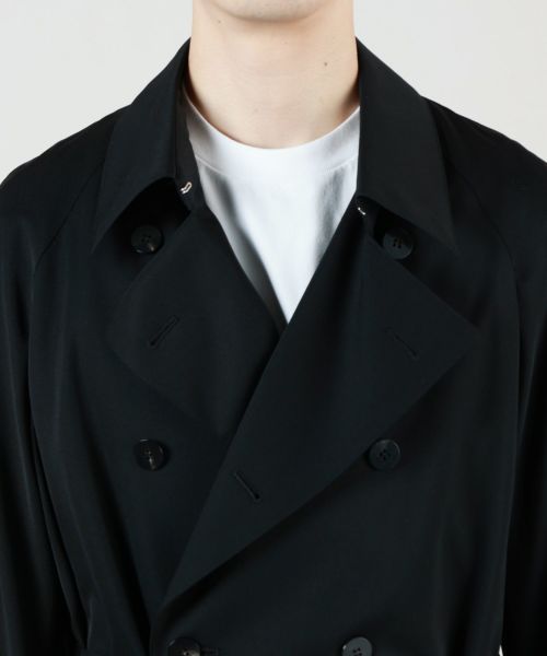 OVER COAT(オーバーコート)のトレンチコート OVER SIZED TRENCH COAT