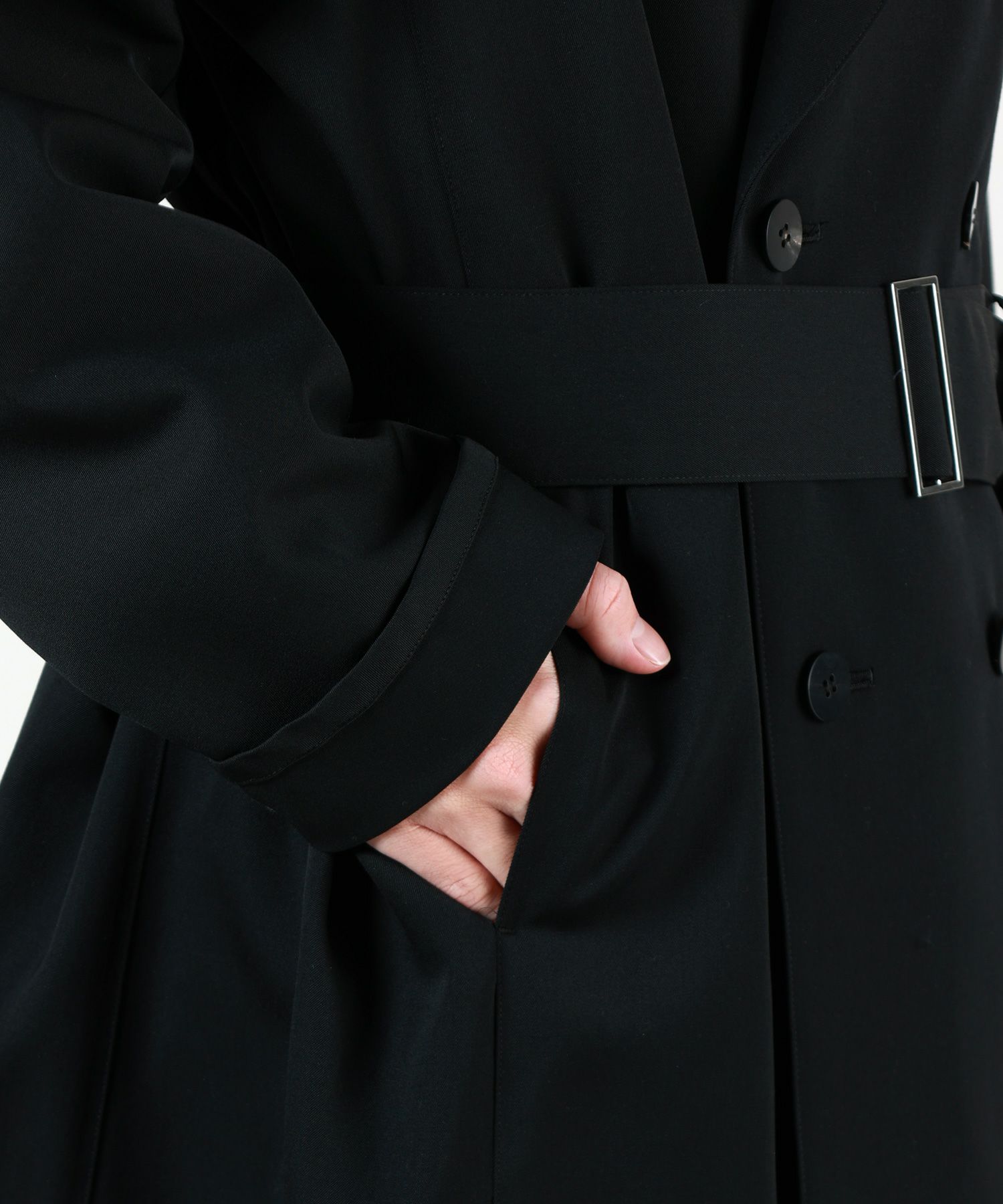 OVERCOAT(オーバーコート)】FROZEN GABARDINE TRENCH COAT｜PARIGOT