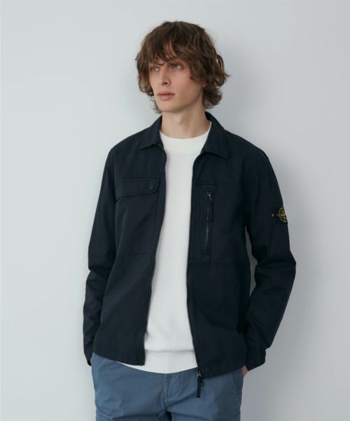 【STONE ISLAND(ストーンアイランド)】 シャツ レギュラーフィット