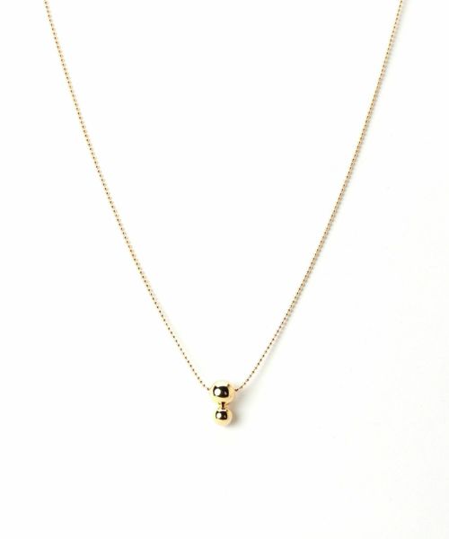 HYKE(ハイク)】 BALL CHAIN NECKLACE｜PARIGOT ONLINE（パリゴオンライン）