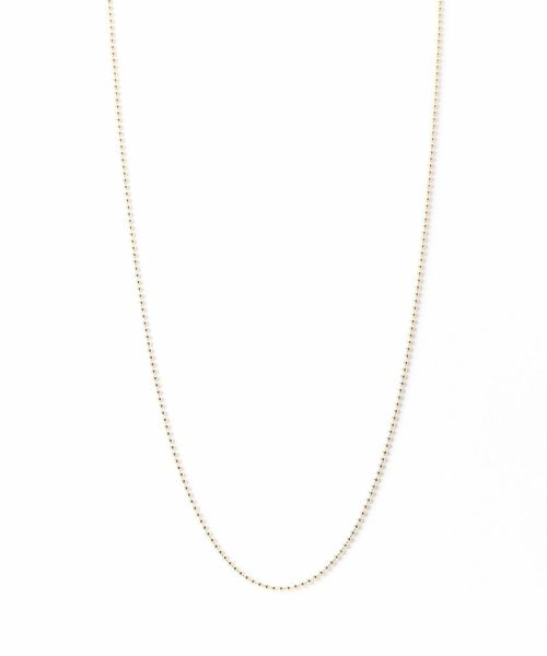 HYKE(ハイク)】 BALL CHAIN NECKLACE(LONG)｜PARIGOT ONLINE（パリゴオンライン）