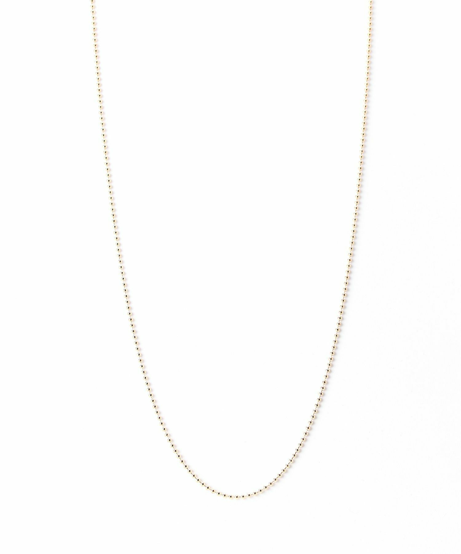 HYKE(ハイク)】 BALL CHAIN NECKLACE(LONG)｜PARIGOT ONLINE（パリゴ 