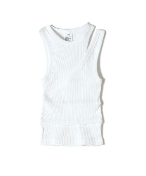 HYKE(ハイク)】 DOUBLE SHOULDER TANK TOP｜PARIGOT ONLINE（パリゴ