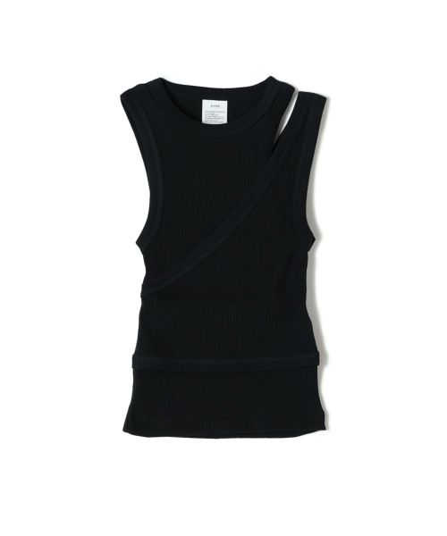 HYKE(ハイク)】 DOUBLE SHOULDER TANK TOP｜PARIGOT ONLINE（パリゴ