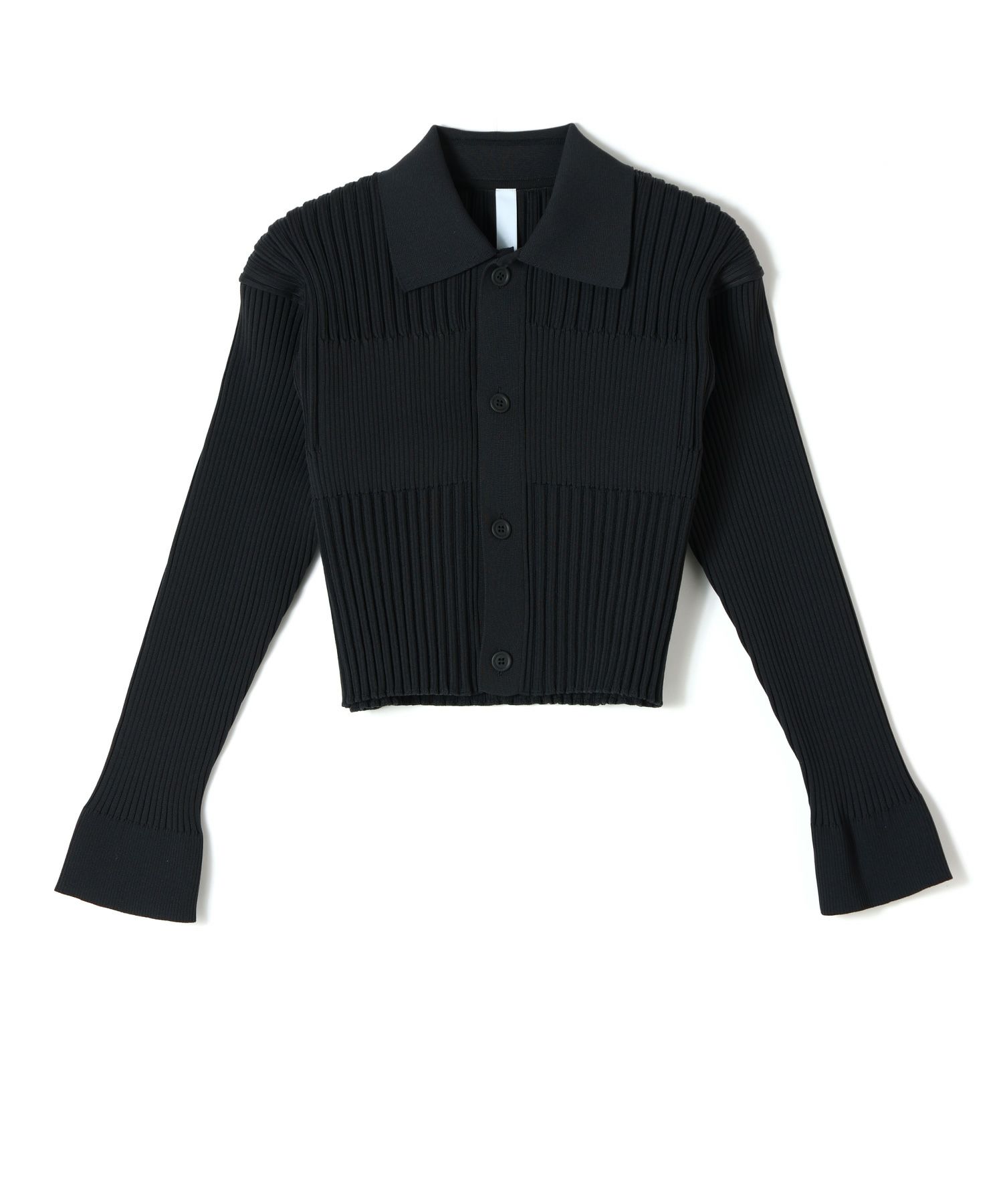 CFCL(シーエフシーエル)】 FLUTED CROPPED SHIRT CARDIGAN｜PARIGOT 