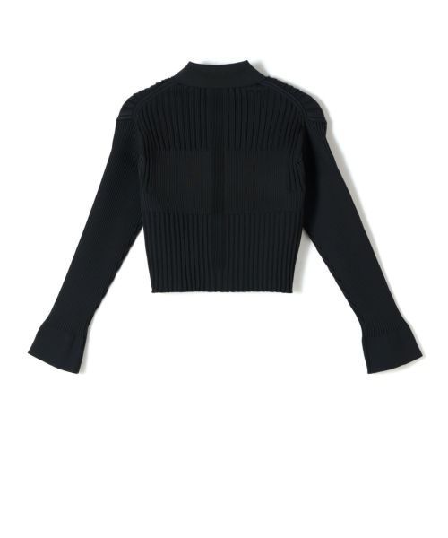 CFCL(シーエフシーエル)】 FLUTED CROPPED SHIRT CARDIGAN CFCL(シーエフシーエル)】 FLUTED CROPPED SHIRT CARDIGAN