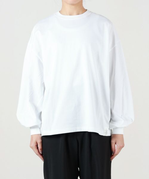 HYKE(ハイク)】 LONG-SLV TEE/BIG FIT(6.5OZ)｜PARIGOT ONLINE