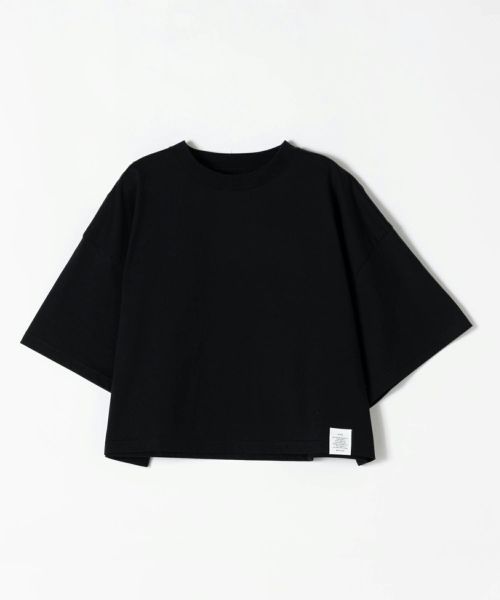 HYKE(ハイク)】 CROPPED SHORT-SLV TEE（6.5OZ）｜PARIGOT