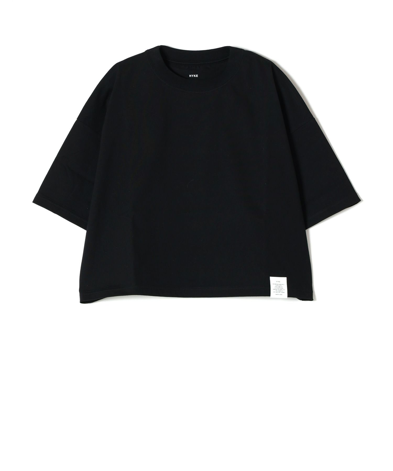 HYKE(ハイク)】 CROPPED SHORT-SLV TEE（6.5OZ）｜PARIGOT ONLINE  