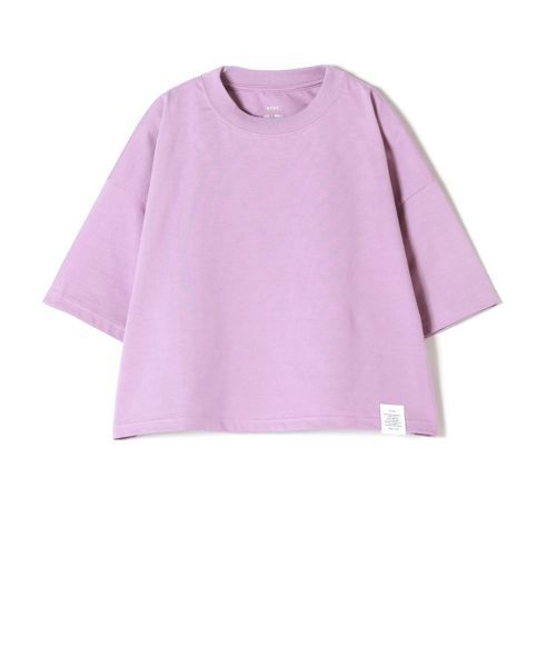 HYKE(ハイク)】 CROPPED SHORT-SLV TEE（6.5OZ）｜PARIGOT