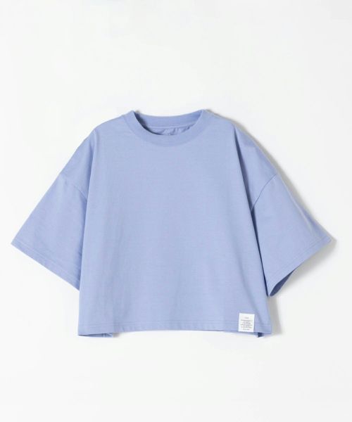 HYKE(ハイク)】 CROPPED SHORT-SLV TEE（6.5OZ）｜PARIGOT