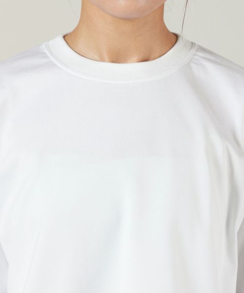 HYKE(ハイク)】 CROPPED SHORT-SLV TEE（6.5OZ）｜PARIGOT