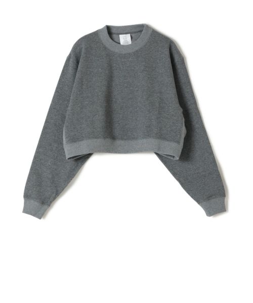 HYKE(ハイク)】 CROPPED SWEAT SHIRT｜PARIGOT ONLINE（パリゴオンライン）