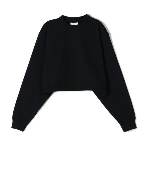 HYKE(ハイク)】 CROPPED SWEAT SHIRT｜PARIGOT ONLINE（パリゴオンライン）