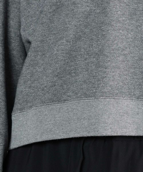 HYKE(ハイク)】 CROPPED SWEAT SHIRT｜PARIGOT ONLINE（パリゴ