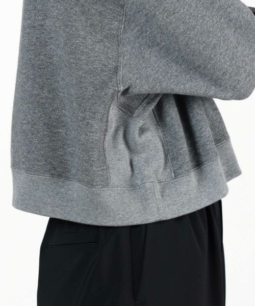 HYKE(ハイク)】 CROPPED SWEAT SHIRT｜PARIGOT ONLINE（パリゴ