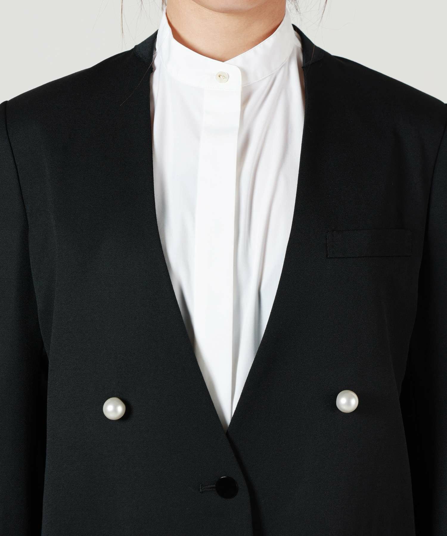 CINOH(チノ)】ノーカラージャケット｜PARIGOT ONLINE（パリゴオンライン）