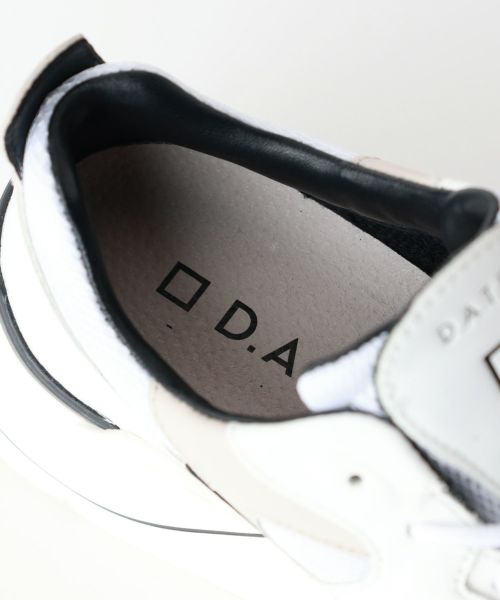 D.A.T.E.(デイト)】 FUGA MESH WHITE-BLACK(35~39)|PARIGOT D.A.T.E.(デイト)】 FUGA MESH WHITE-BLACK(35~39)|PARIGOT