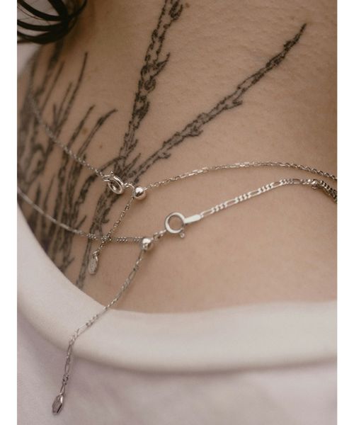 MARIA BLACK(マリアブラック)】 Caria Necklace Silver HP