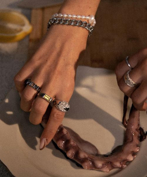 【MARIA BLACK】 Martini Bracelet 定価¥34,100 MARIA BLACK(マリアブラック)】 Martini Bracelet (S/M) Silver