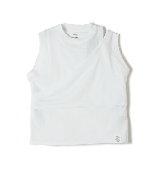 HYKE(ハイク)】 DOUBLE SHOULDER TEE(5.6OZ)｜PARIGOT ONLINE（パリゴ