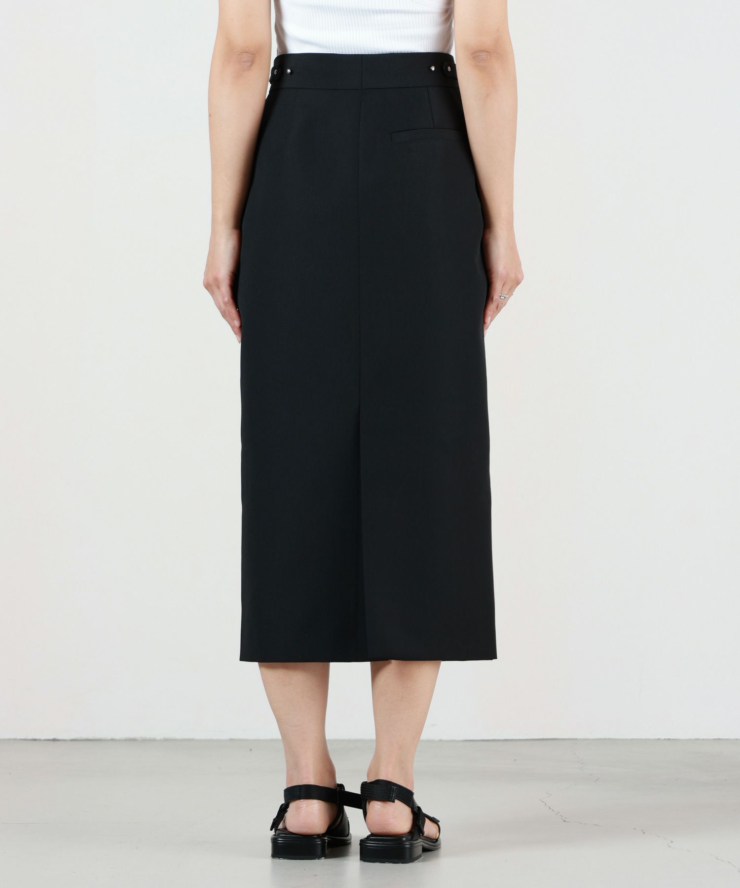 HYKE(ハイク)】 DOESKIN MIDI SKIRT｜PARIGOT ONLINE（パリゴオンライン） 