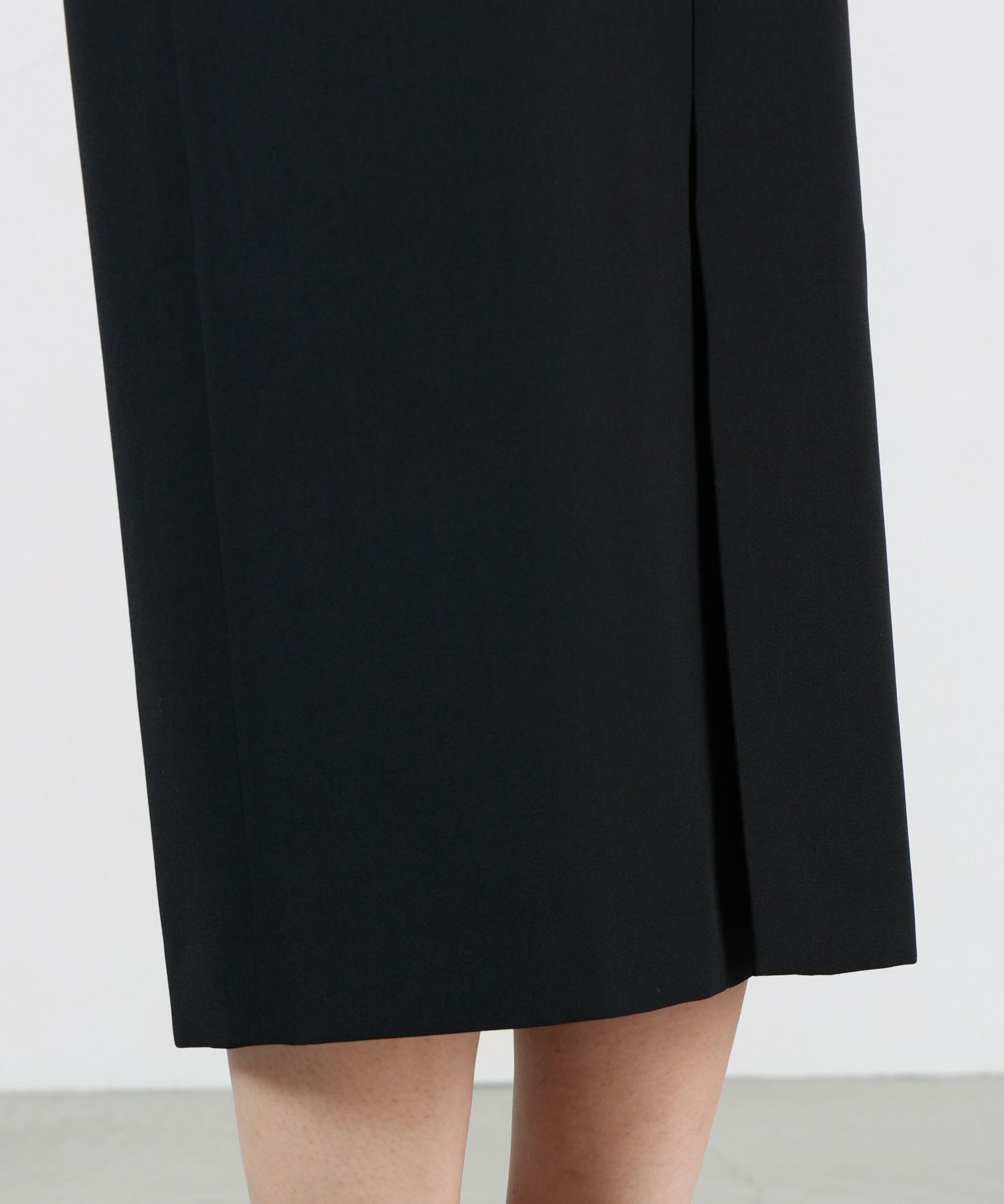 HYKE(ハイク)】 DOESKIN MIDI SKIRT｜PARIGOT ONLINE（パリゴオンライン）