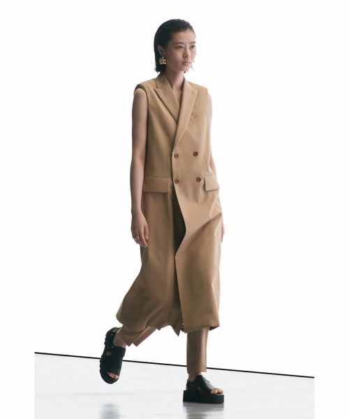 ジャケット・アウター HYKE DOESKIN DOUBLE BREASTED BLAZER DOESKIN BLAZER ドスキンブレザー HYKE（ハイク）通販| st company