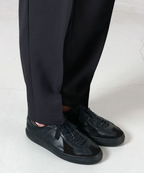 Markaware 1TUCK PEGTOP TROUSERS 4サイズ 黒色 MARKAWARE (マーカウェア) PEGTOP TROUSERS / ペグトップ