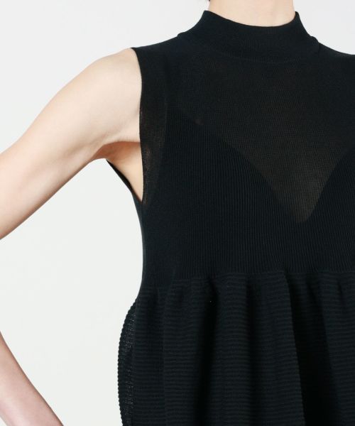 CFCL TIERED MINI DRESS ノースリーブ ワンピース サイズ3