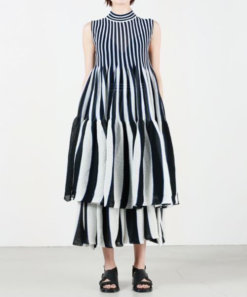 CFCL(シーエフシーエル)】 CASCADES SLEEVELESS TIERED MINI