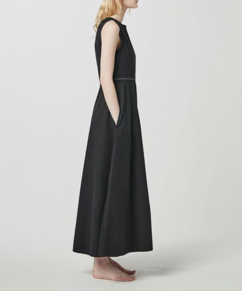 2023SS JAPAN DENIM ノースリーブステッチワンピース マキシ丈 NO SLEEVE STITCH ONEPIECE | JAPAN DENIM
