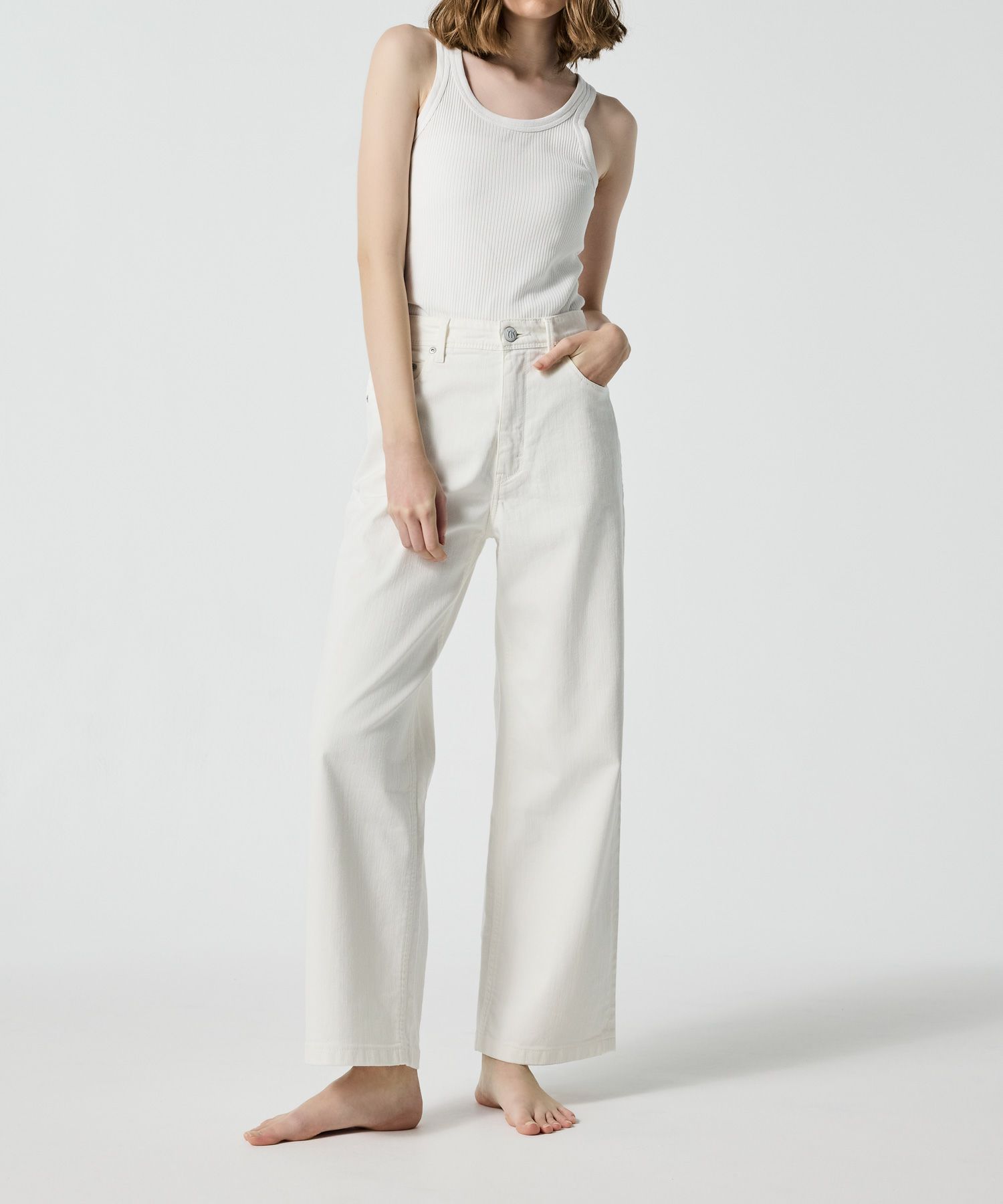 JAPAN DENIM(ジャパンデニム)】 YANUK_WIDE STRAIGHT PANTS｜PARIGOT