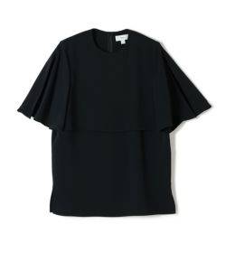 HYKE(ハイク)】 SATIN HALF-SLV TOP｜PARIGOT ONLINE（パリゴオンライン）