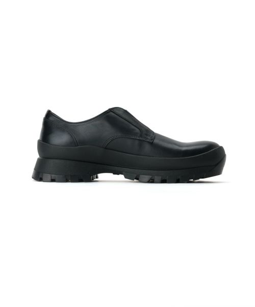 PADRONE(パドローネ)】 FRONT GORE SHOES with #884C Vibram
