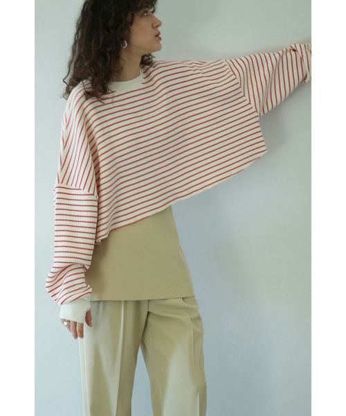 CLANE(クラネ)】 THERMAL CROPPED TOPS｜PARIGOT ONLINE（パリゴ ...