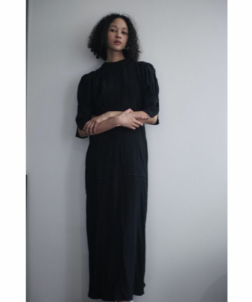 PHOTOCOPIEU(フォトコピュー)】 YLVA 4 POCKETS LONG DRESS｜PARIGOT 