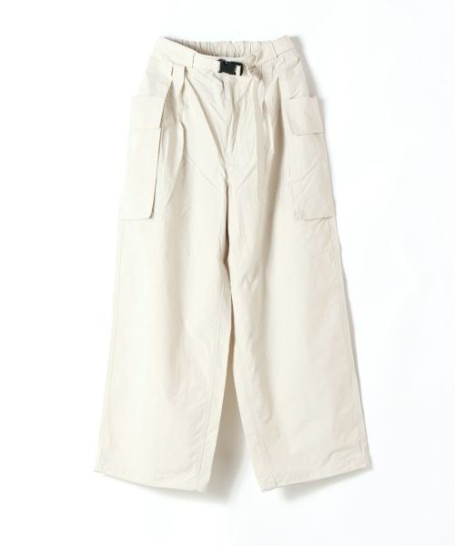 PHEENY(フィーニー)】 Cotton nylon dump military pants｜PARIGOT