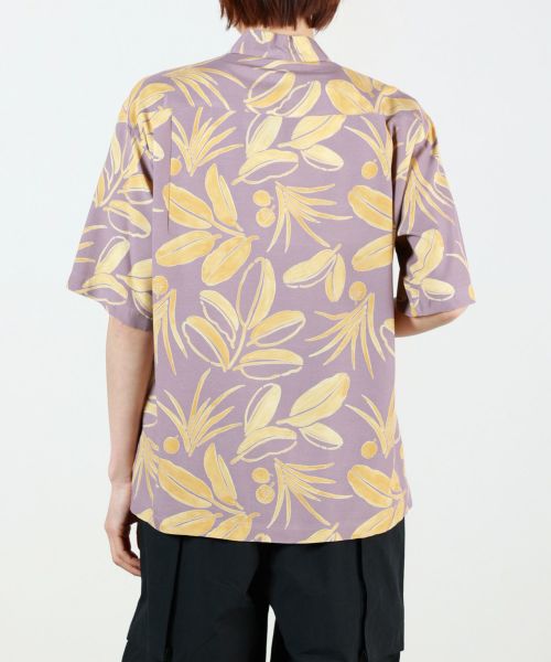 値下！【PHEENY(フィーニー)】 Rayon botanical shirt PHEENY【 womens 】rayon botanical print shirt #free size