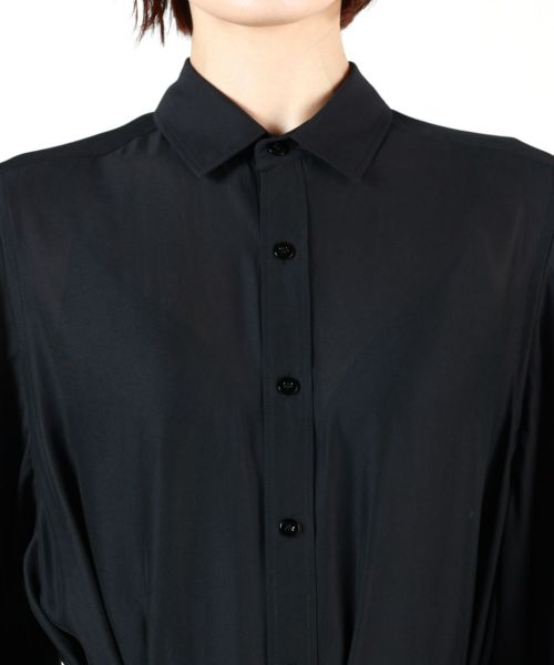 HYKE ハイク BUTTON-DOWN BELL-SLEEVE SHIRT HYKE ハイク BUTTON-DOWN