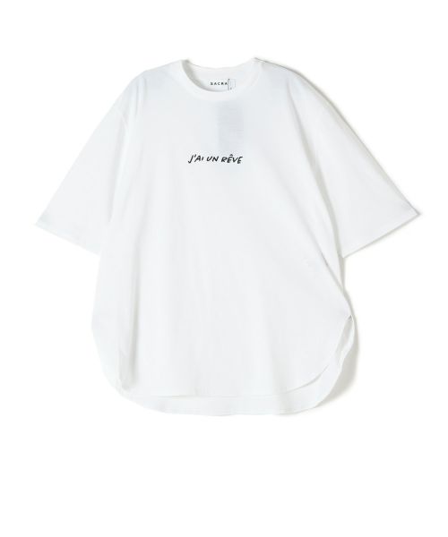 SACRA(サクラ)】 COTTON LOGO TOP｜PARIGOT ONLINE（パリゴオンライン）