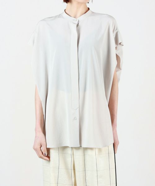 SACRA(サクラ)】 TRIACE MICRO CREPE TOP｜PARIGOT ONLINE（パリゴ