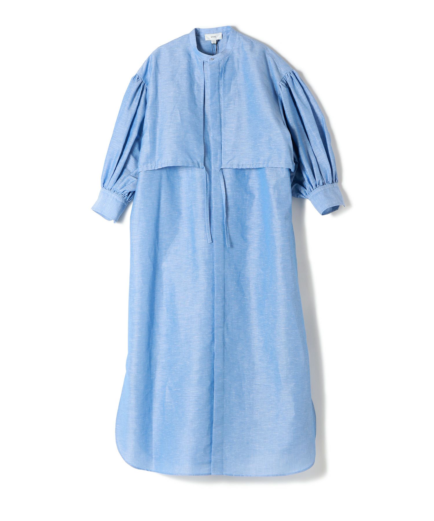 HYKE【ハイク】C/L BALLOON SLEEVE DRESS (16204) | glamour online  