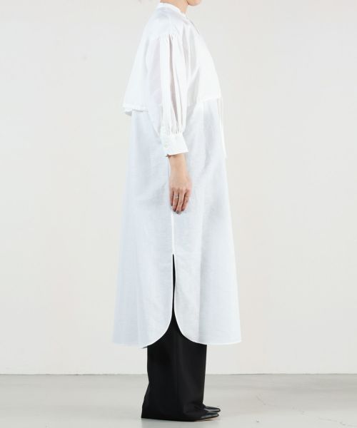 HYKE(ハイク)】 C/L BALLOON SLEEVE DRESS｜PARIGOT ONLINE