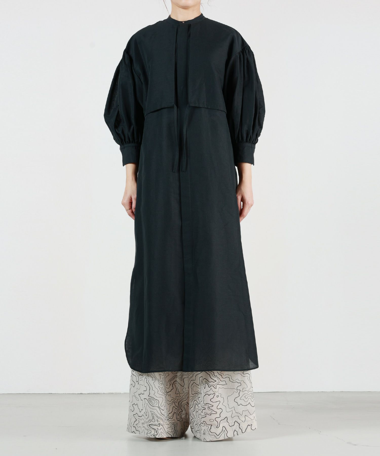 HYKE(ハイク)】 C/L BALLOON SLEEVE DRESS｜PARIGOT ONLINE（パリゴ 