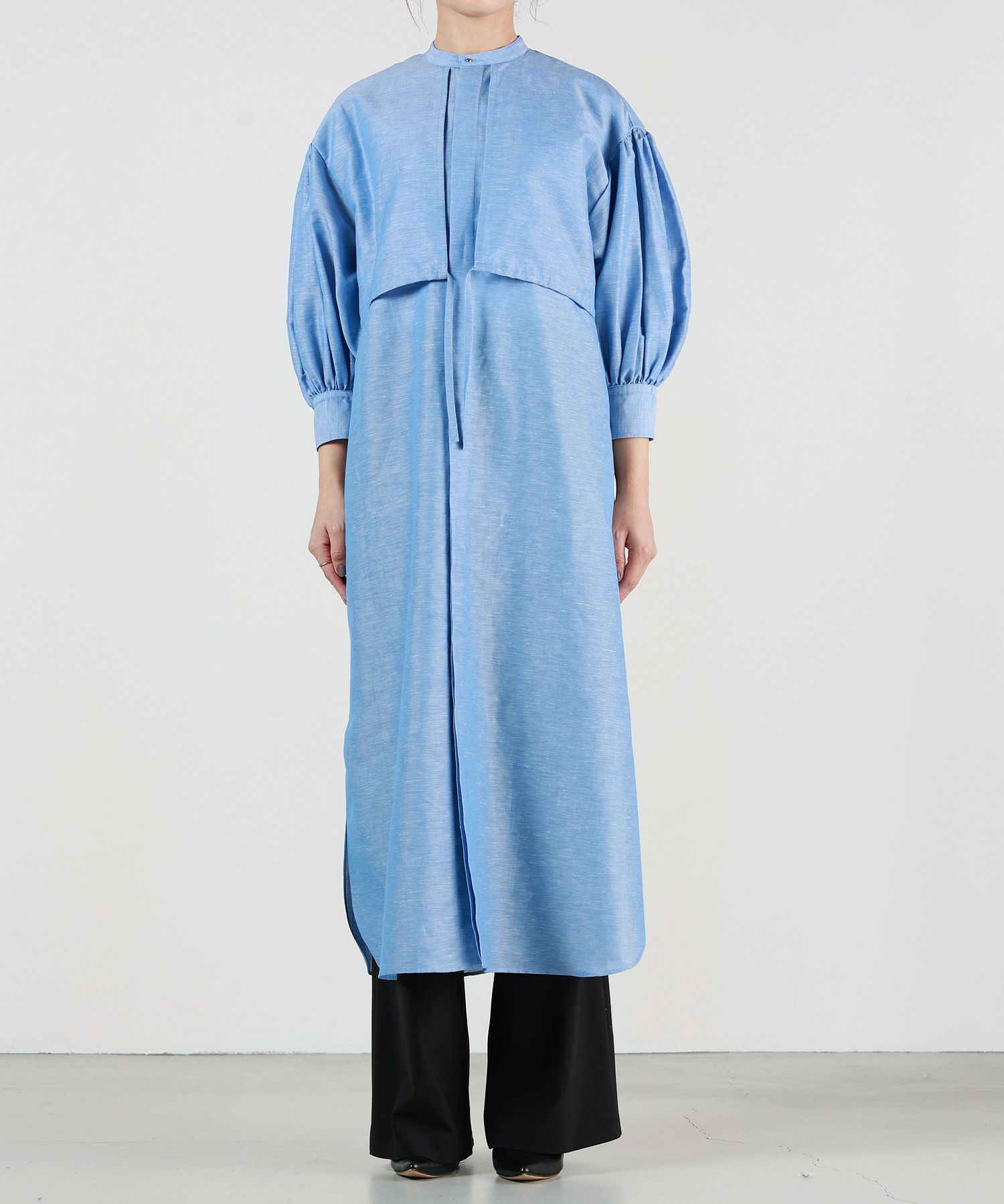 HYKE(ハイク)】 C/L BALLOON SLEEVE DRESS｜PARIGOT ONLINE