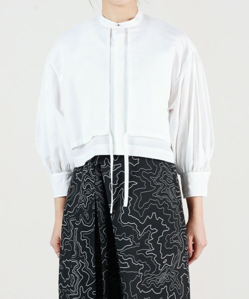 HYKE(ハイク)】 C/L BALLOON SLEEVE BLOUSE|PARIGOT ONLINE HYKE(ハイク)】 C/L BALLOON SLEEVE BLOUSE|PARIGOT ONLINE