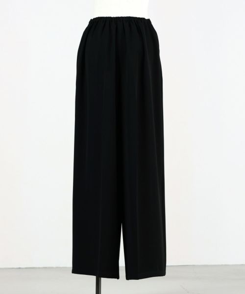 【ENFOLD(エンフォルド)】 ELASTIC WIDE TROUSERS